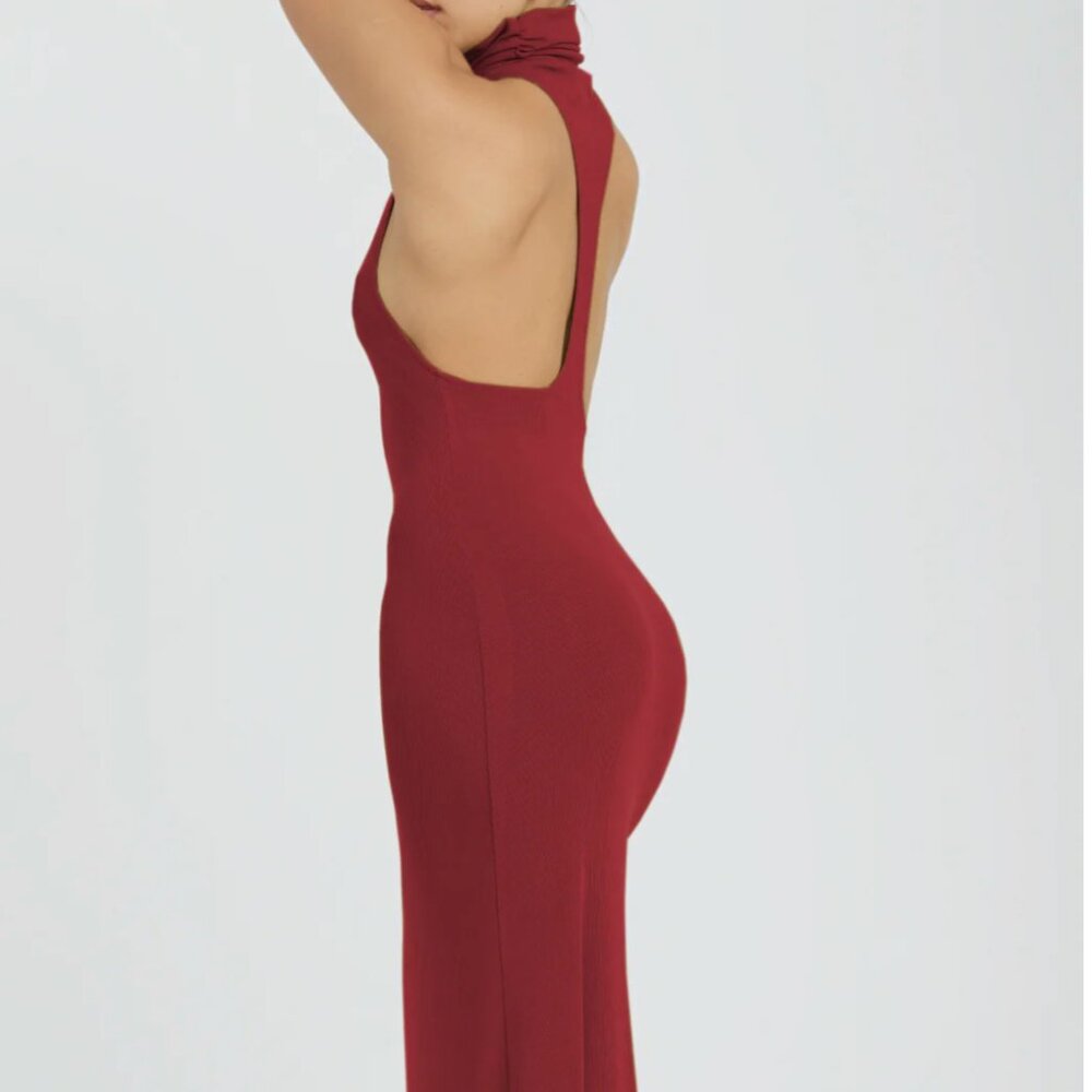 NWT Riot Swim Maeve Maxi Dress - Crimson, Sz Small